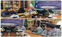 جلسه پیگیری زمین پردیس دانشکده پرستاری شیروان در سازمان جهاد کشاورزی خراسان شمالی