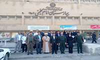 حضور مسئولین شهرستانی در بیمارستان امام خمینی (ره) شیروان به مناسبت روز پرستار