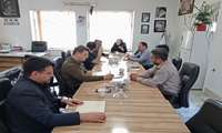 برگزاری جلسه کمیته منابع انسانی شبکه بهداشت و درمان شهرستان شیروان